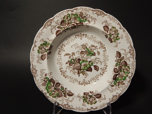 Antico 1850 piatto fondo semi - 1850,
