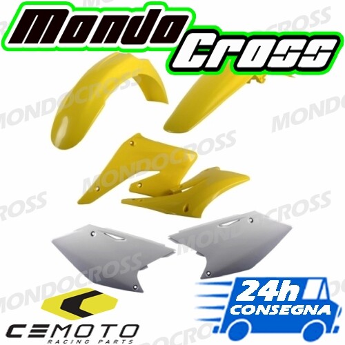 Kit plastiche cemoto giallo - kit,
