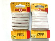 2 NASTRO ELASTICO CUCITO