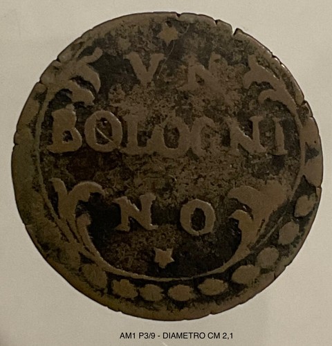 Bolognino 1783 moneta rame - bolognino,