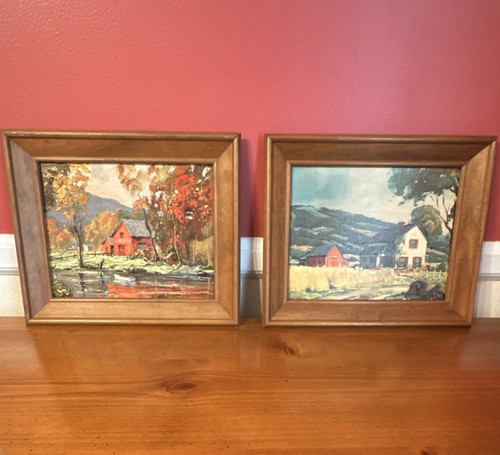 Vintage framed philip - vintage, shumaker