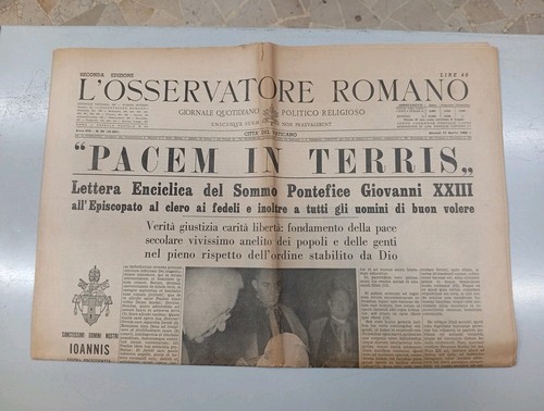 Osservatore romano aprile - romano,