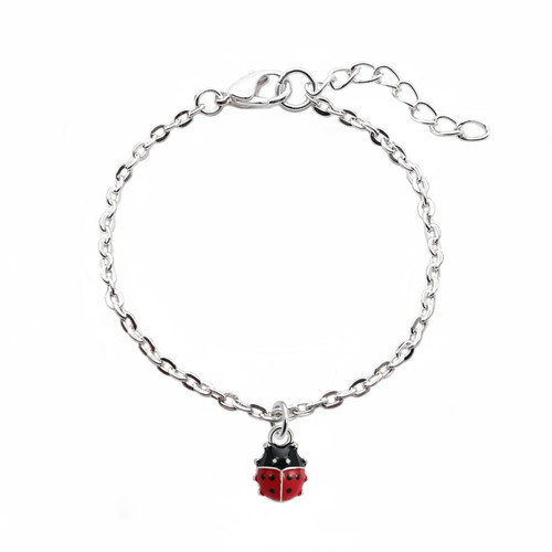 Bracciale donna coccinella - bracciale,