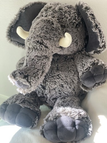 Peluche elefante grigio