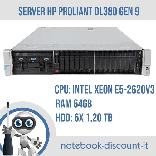 Server proliant dl380 gen9 - server,