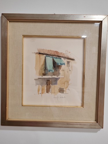 Quadro dipinto acquerello - quadro,