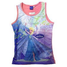 FROZEN canotta rosa con stampa