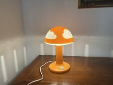 IKEA SKOJIG Lampada da Tavolo Vintage Fungo Nuvola Arancione Design Preutz 1990