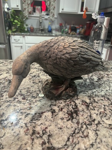 Questa statuetta anatra