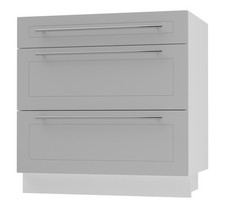 Cassettiera sottocassettiera BARI 80x82cm laccata versione a scelta BA-D3 - 80