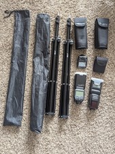 2x YN600EX RT II Flash Wireless Speedlite, Trasmettitore YN-E3-RT, 2x Supporto Luce