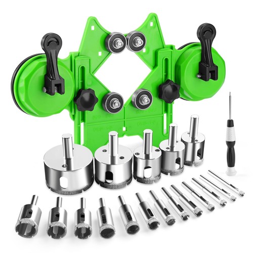 Kit seghetto diamantato - seghetto, 18pz