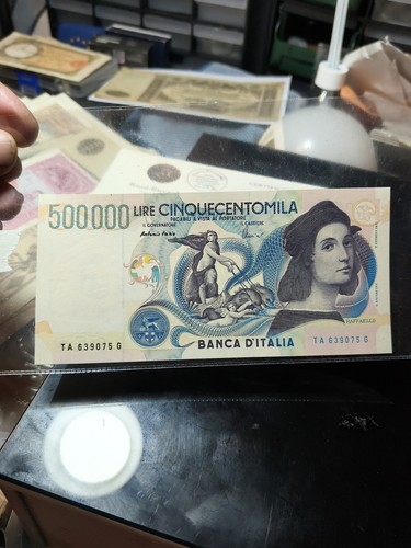Italia banconota 500000 lire - italia,