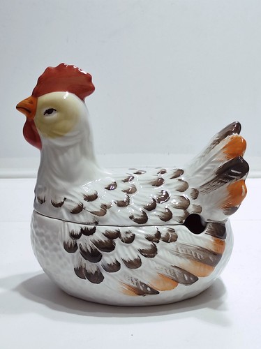 Gallina ceramica - gallina, in