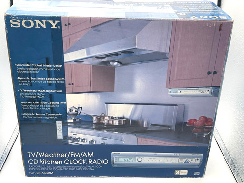 Sony icf cd543rm cucina - sony,