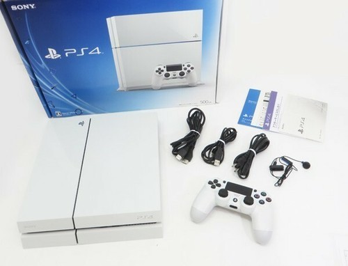Ps4 glacier white - glacier, console