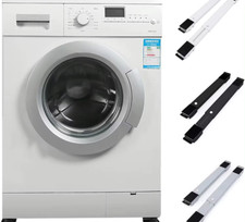 Base Per Lavatrice Asciugatrice Mobile Carrello Frigo Regolabile con Ruote