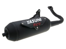 YASUNI TUB030 EXHAUST ECO SCOOTER 2 STROKE BLACK PEUGEOT SQUAB 50 1997