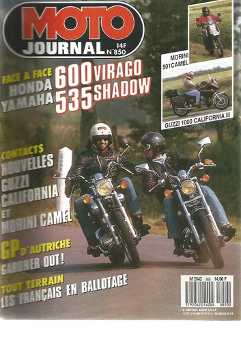 Moto journal 850 - journal, 600