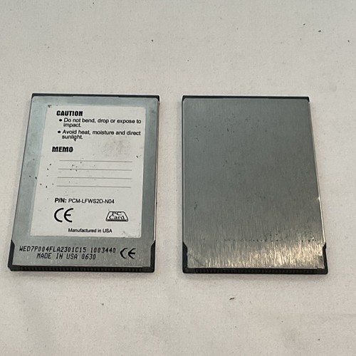 Pcmcia flash memory card - pcmcia,