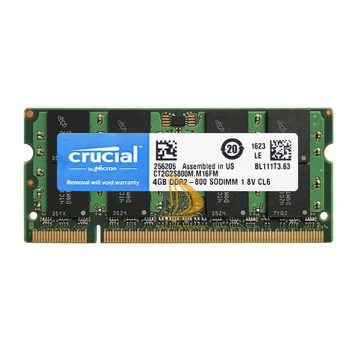 Crucial gb 2rx8 - 4,
