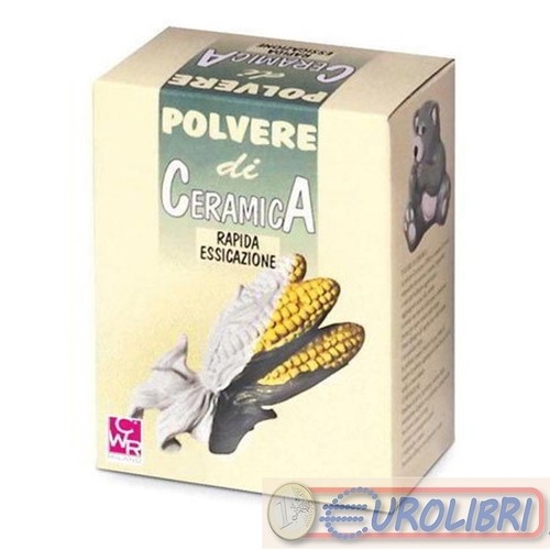 Polvere ceramica bianca 1000gr - ceramica,