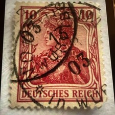 FRANCOBOLLO TEDESCO ALLEGAGNE