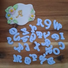 Alfabeto Mod.A Lettere Impressione Formine Biscotti Timbro Cake Design Embossing