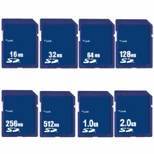 Scheda di memoria flash digitale sicura 16 MB 32 MB 64 MB 128 MB 256 MB 512 MB 1 GB 2 GB SD nuova