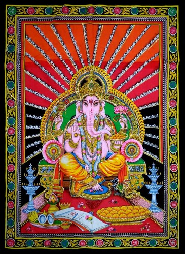 Lord ganesha arazzo indiano - lord,