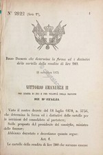 Decreto regno italia determina - decreto,