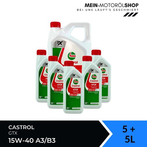 Castrol gtx 15w - castrol,
