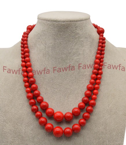 Collana perle pietre - , preziose
