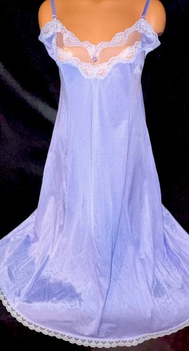 Vintage silky nylon lace - vintage,
