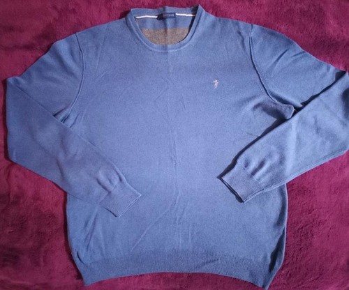 Maglione uomo trussardi navy - maglione,