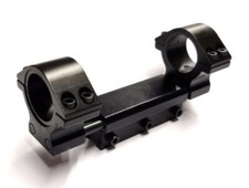 Attacco slitta ammortizzato per ottica per base 11mm con anelli 25/30mm plinking