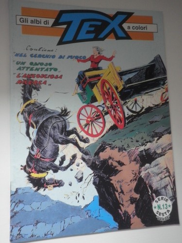 Gli albi tex colori - tex, a
