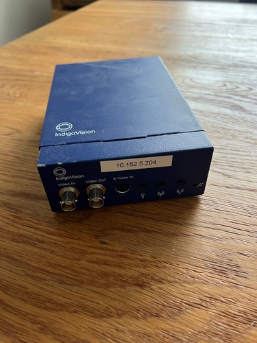 Indigo vision video audio - audio, ip