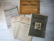 Lotto 6 Spartiti Antichi dal