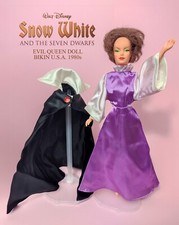 Bambola Disney Biancaneve circa 1985 Regina Cattiva Strega by Bikin U.S.A.