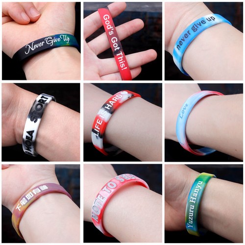 Braccialetti silicone - braccialetti,
