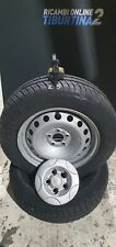 Cerchi e gomme 4 cerchi per Fiat Doblo in ferro con borchie gomme