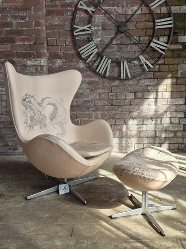 Sedia unica arne jacobsen egg - unica,