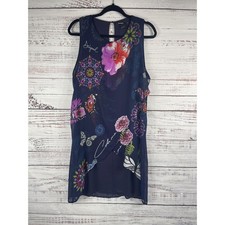 Desigual Dress SZ40 US M Navy