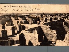 Roma Ostia panorama degli antichi scavi F. piccolo  spedita