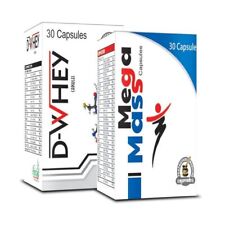 Capsule ayurvediche per aumentare di peso a base di erbe, siero di latte e...