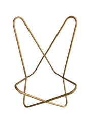 Handmade dorato farfalla sedia - handmade,