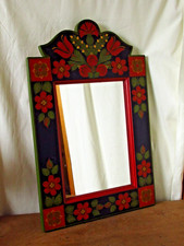 SPECCHIO FLOREALE VINTAGE