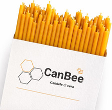 50 Candele Sottili in Cera