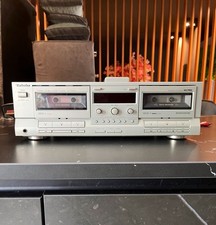 Technics RS-TR333 Doppio Cassettiera Argento 